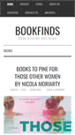 Mobile Screenshot of bookfinds.com